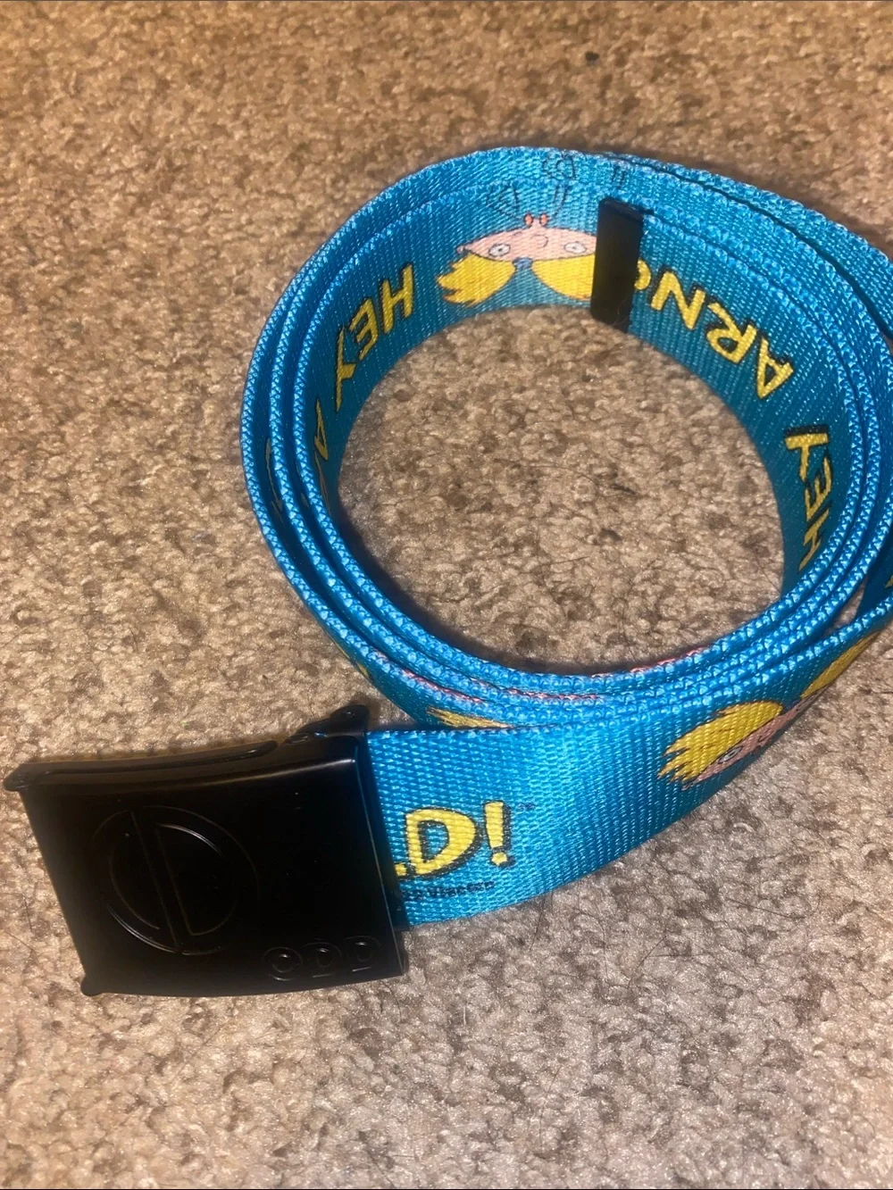 🔥☄️Odd Sox Hey Arnold! Adjustable Web Belt | Men’s One Size | New